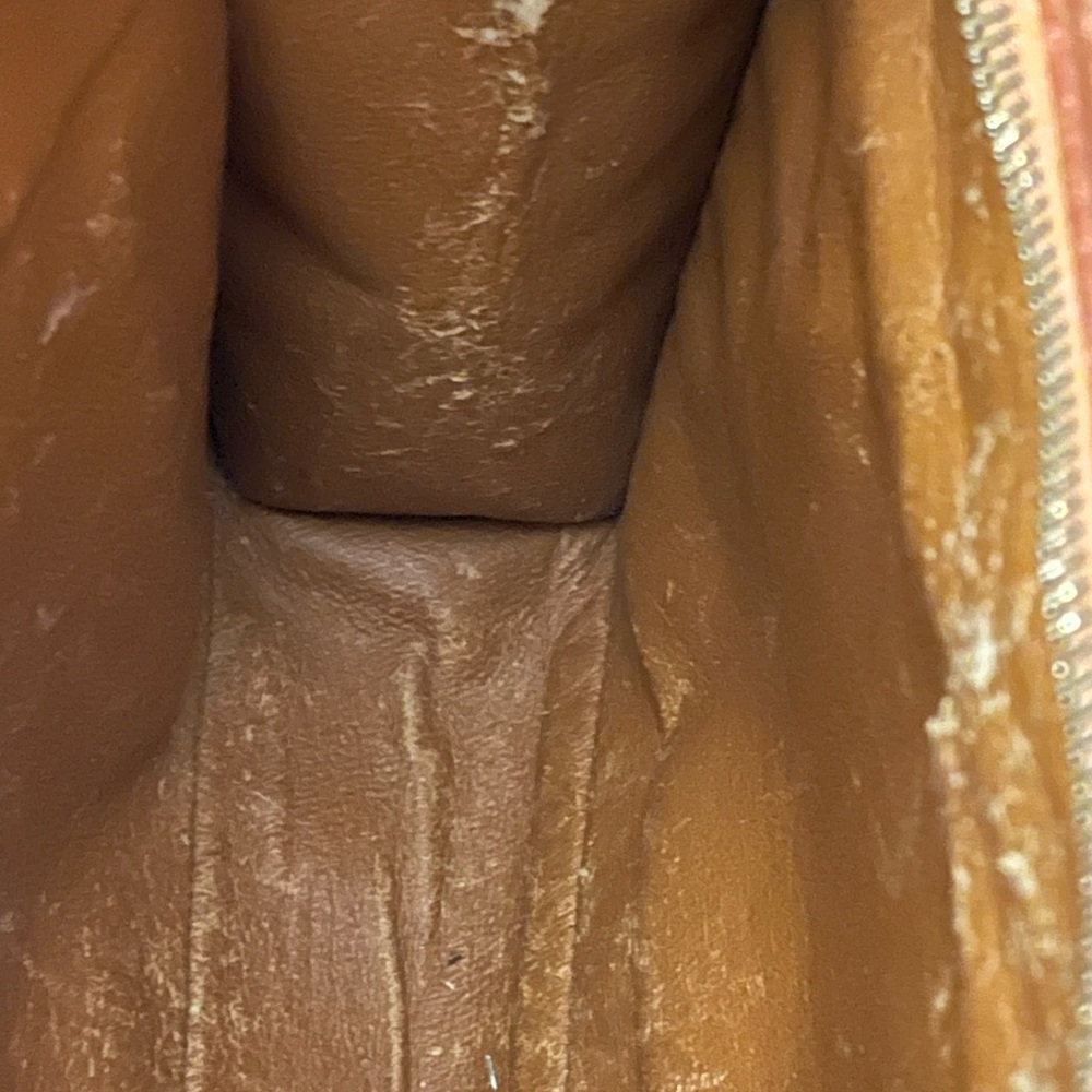 MCM cognac clutch travel bag - Picture 8 of 14